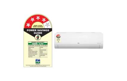 LG 3 Star (1.0) Split AC, AI Convertible 6-in-1 Cooling, Gold Fin+, Viraat Mode, 3.3 kW, 2025 Model by LG : Colours available: White 7 6