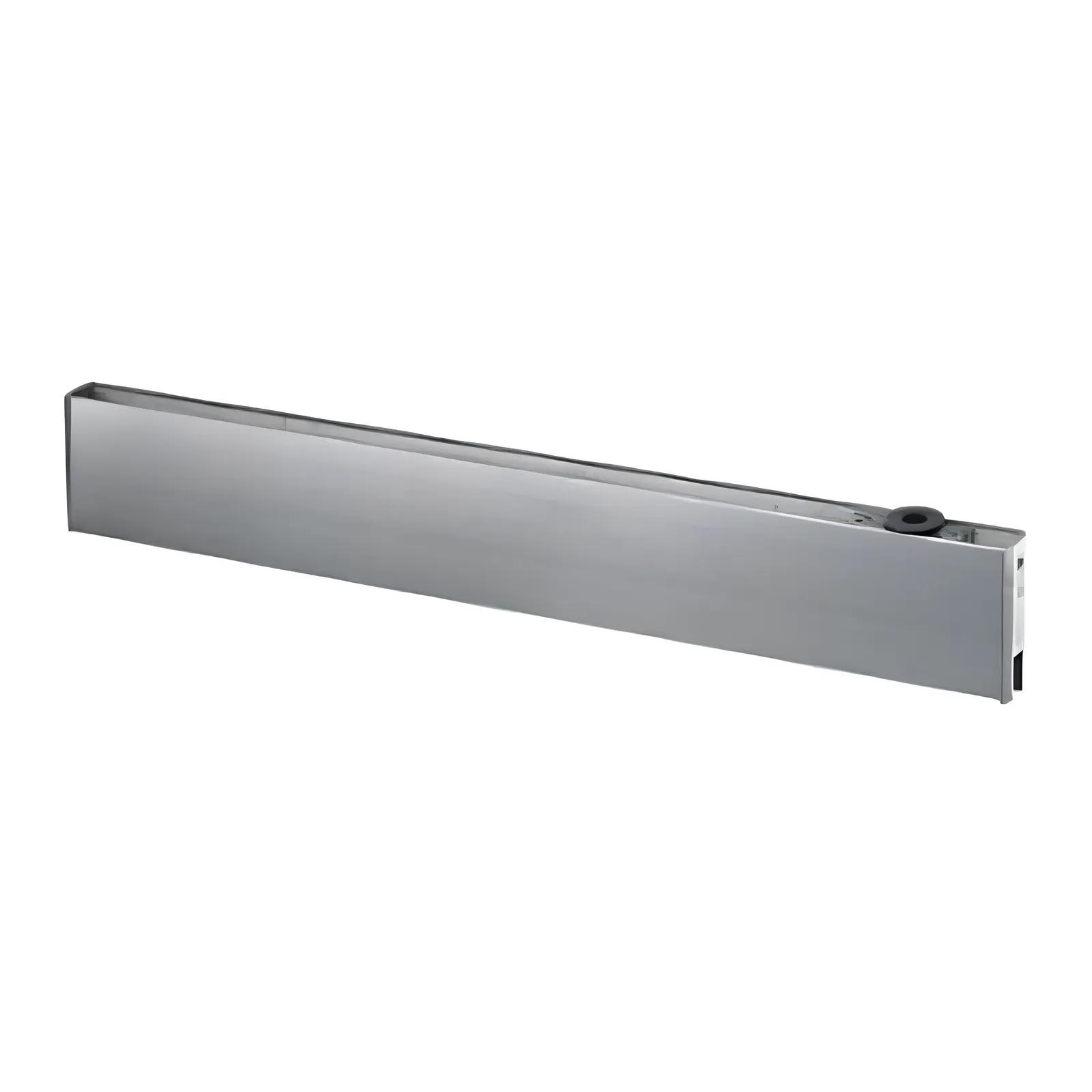 Ozone Upper Door Strip/Shaft Sleeve | Finish: Satin Stainless Steel