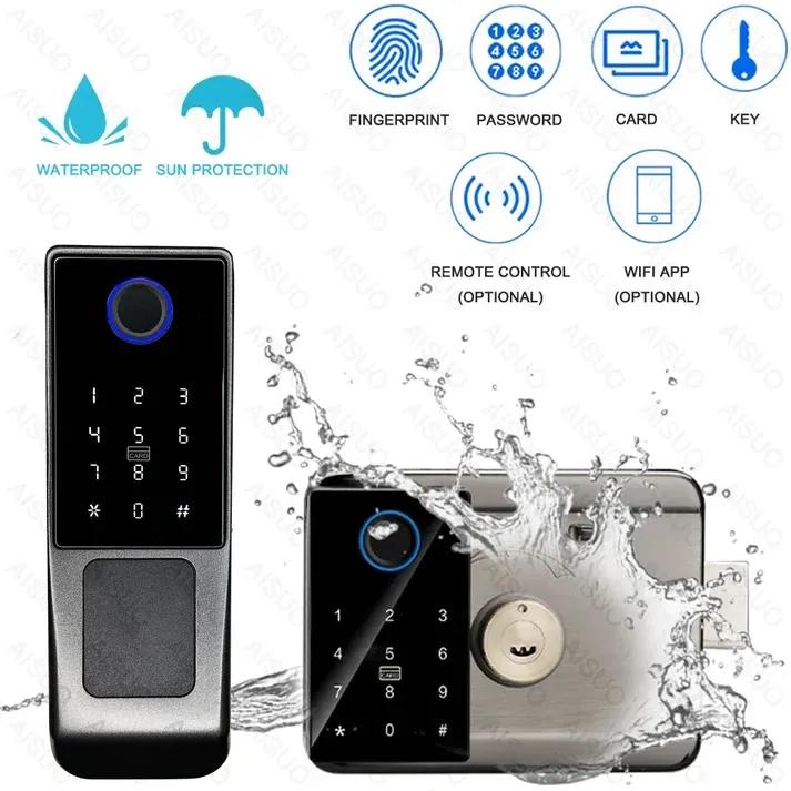 Smart Fingerprint Metal Door Lock 2