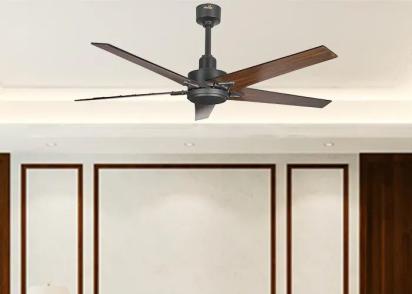 TheFanStudio Alpha Ceiling Fan by The Fan Studio : Colours available: Brown