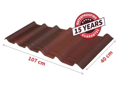ONDUVILLA for DIY by Onduline : Colours available: Brown 5 5