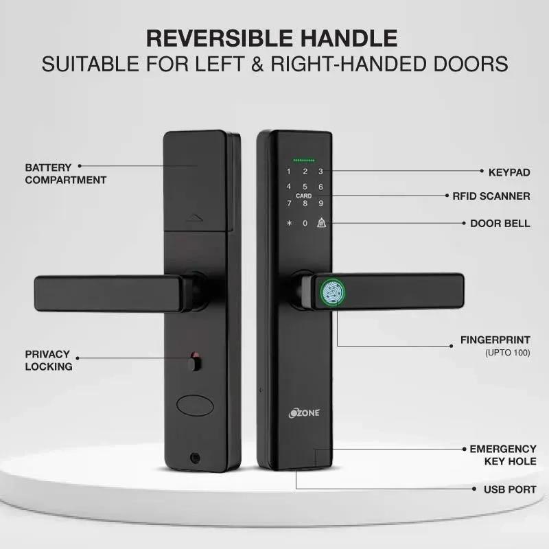 Ozone Smart Wi-Fi Internal Lock for Wooden & Metal Doors 4