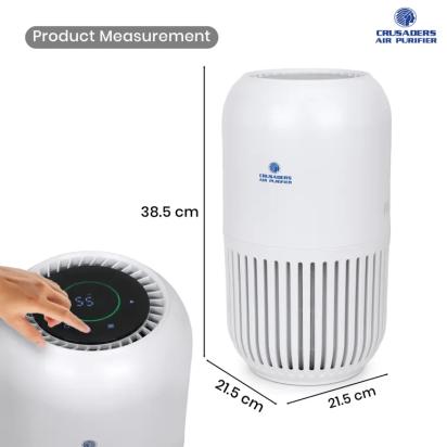 Crusaders XJ - 2100H Air Purifier by Crusaders : Colours available: White 4 5