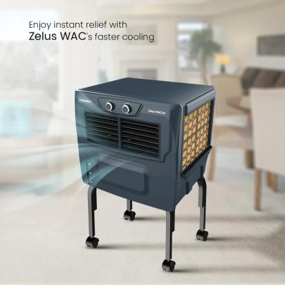 Crompton Zelus Wac 54 Air Cooler - Grey by Crompton : Colours available: Grey 7 1