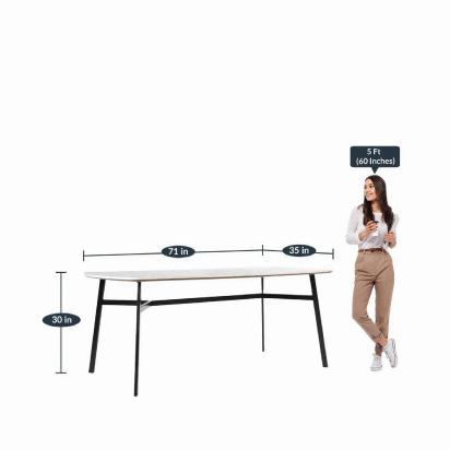 Orange Tree Acme Dining Table With 6 Chairs 5