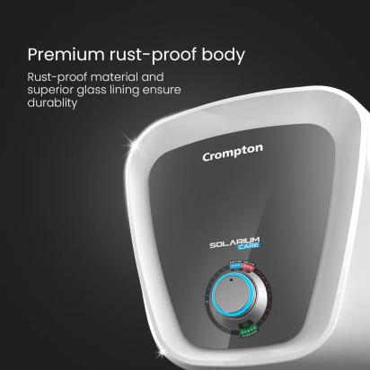 Crompton Solarium Care, 2000W Storage Water Heater - 10-L by Crompton : Colours available: White 3 2