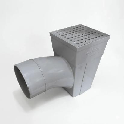 Truflo Gully Trap with Jali (Square Type) by Truflo by Hindware : Colours available: DarkGray