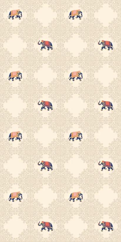 Gajamudra laminate Design 85106 by Merino Laminates for Multipurpose : Colours available: Beige