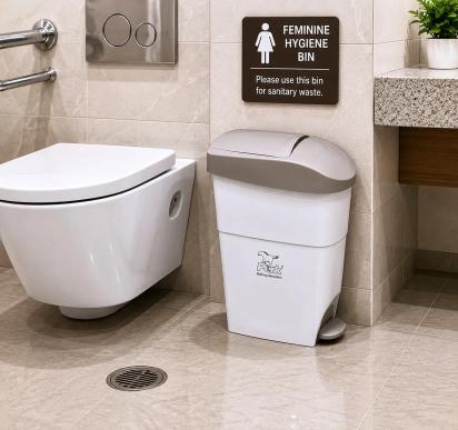Perk Feminine Hygiene Bin