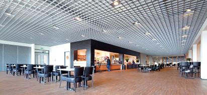 Hunter Douglas Open Cell Ceiling System by Hunter Douglas for Interior : Colours available: White