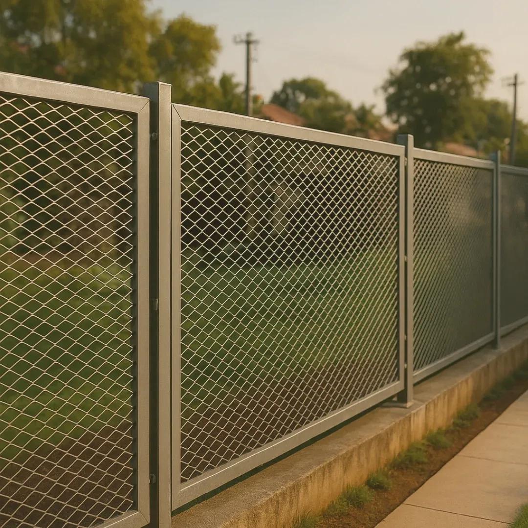 Justfence Expanded Metals Fence 1