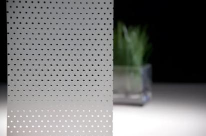 3M™ Fasara™ Glass Finishes Prism/Dot SH2PCL9, Luna 9, 1270 mm x 30 m, 1 Roll/Case by 3M for Interior : Colours available: White