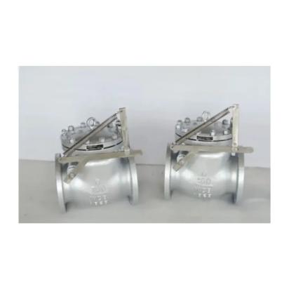 Isteel Top-Hinged Swing Check Valve by Isteel : Colours available: Silver