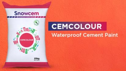 Snowcem Cemcolour - Waterproof Cement Paint by Snowcem 1 1