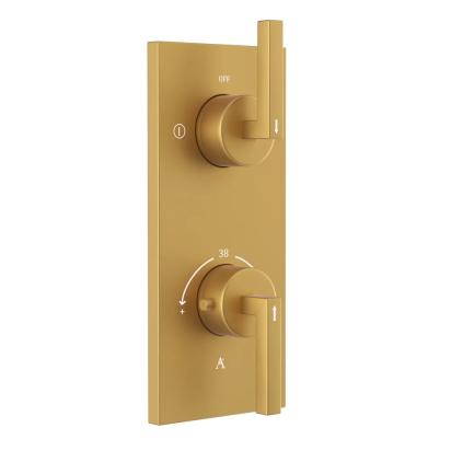Artize Concealed Thermostat - Gold Matt PVD - LIN-GMP-71681N