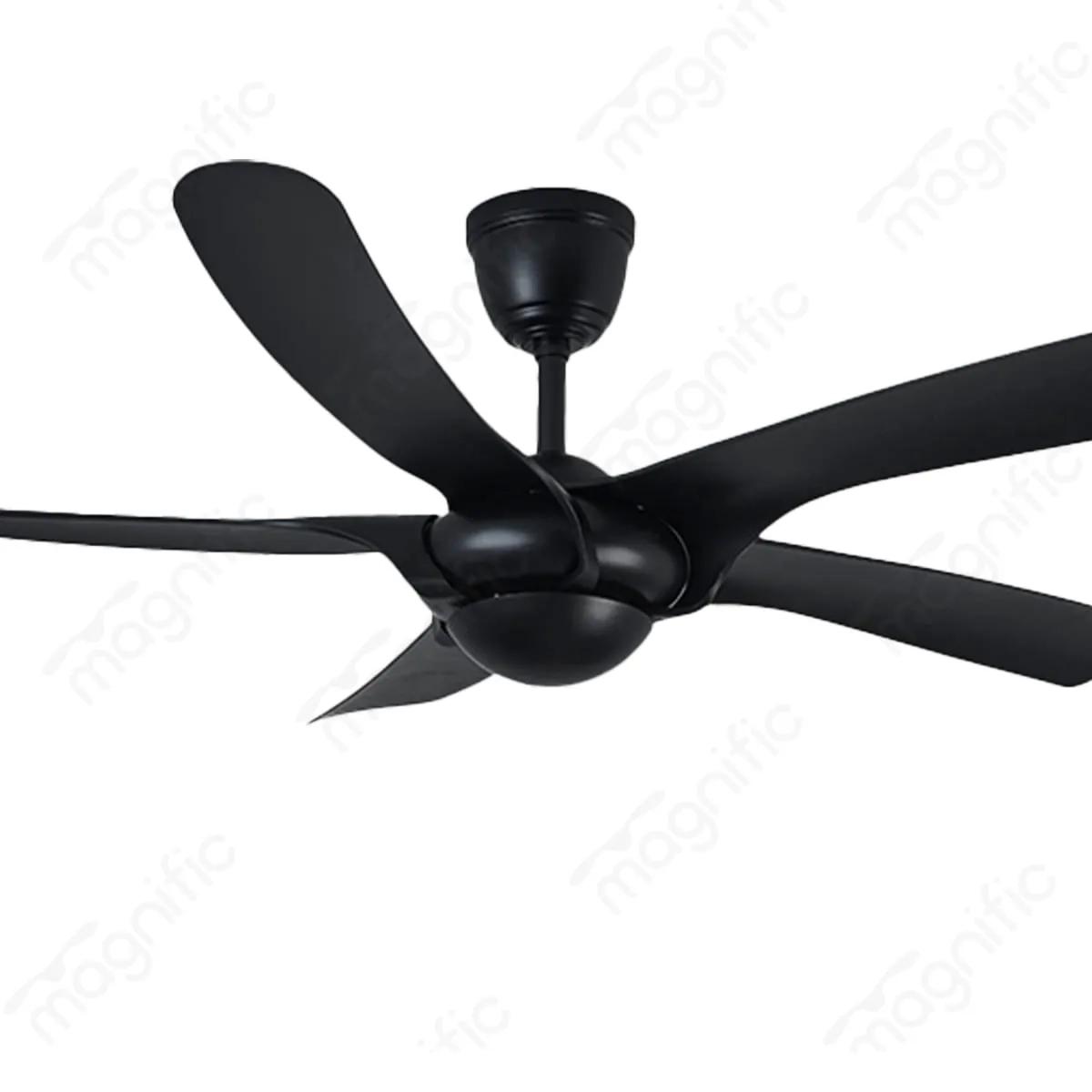 Magnific Vortex – 52″ Stylish Ceiling Fan for Modern Homes - Matte Black 1