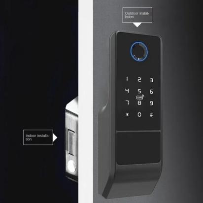 Smart Fingerprint Metal Door Lock by OKOS 8 4