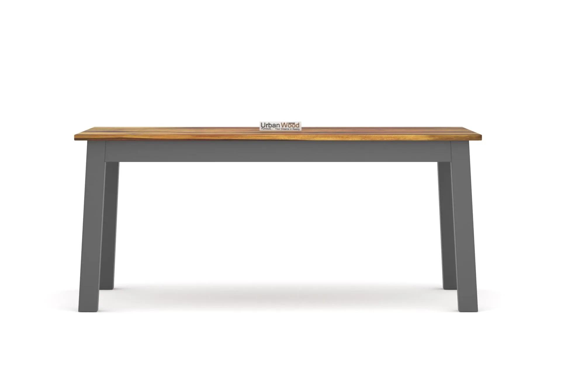 Urbanwood Alto 6-Seater Dining Table (Lite Honey Finish)