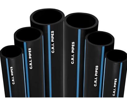 CRI HDPE Pipes by C.R.I Fluid Systems : Colours available: Black