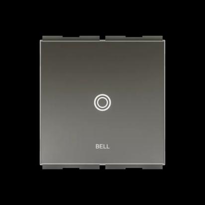 GM Modular Bell Push Switch Adore AA 2 503-Graphite Magnesia by GM Modular : Colours available: Graphite