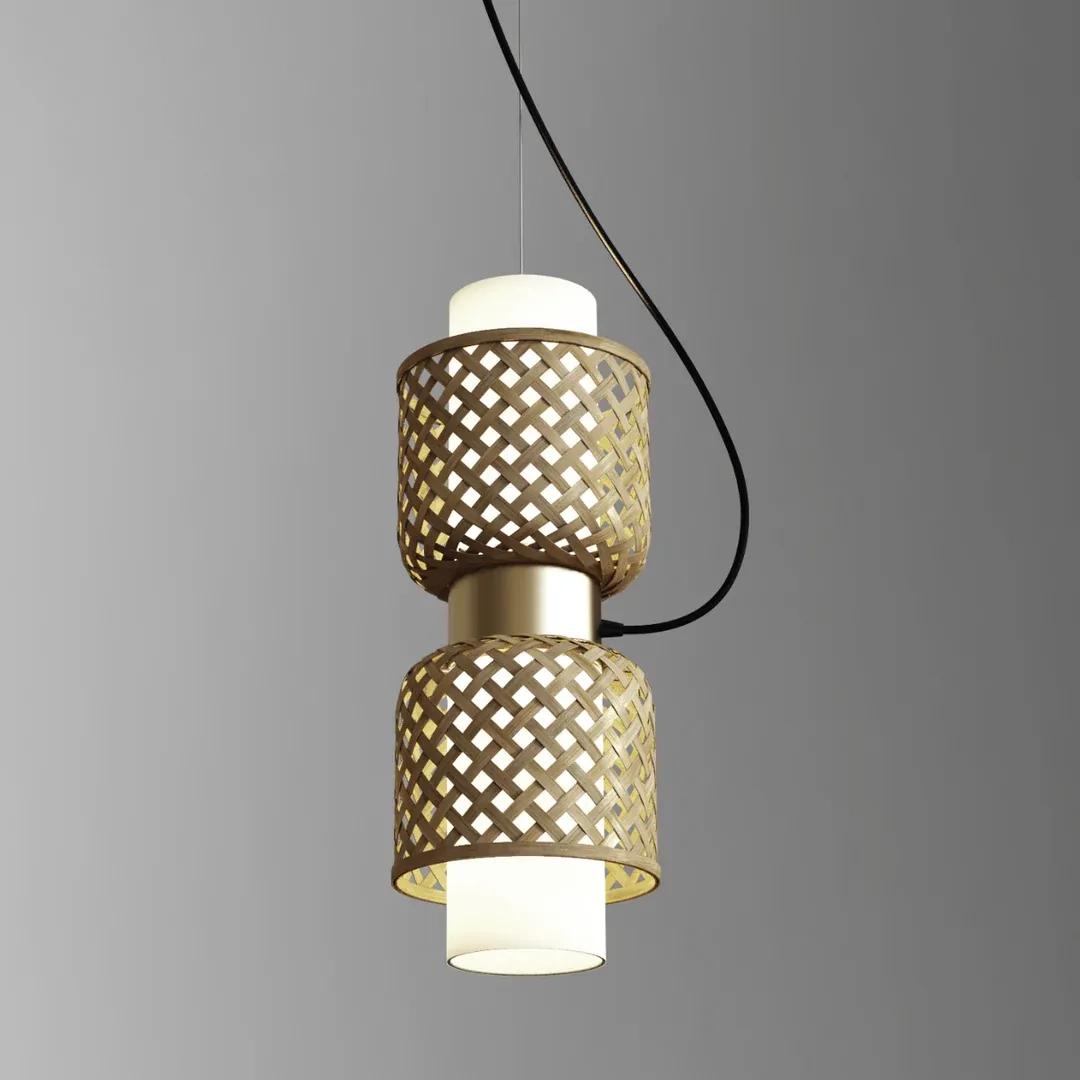 The Living Influence Metamorphosis Bamboo Pendant Lamp 4