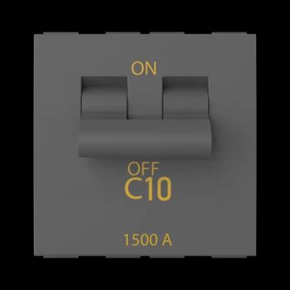 GM Modular C10 DP MCB AA 2 117-Electric Grey by GM Modular for Home, Industrial : Colours available: DimGray