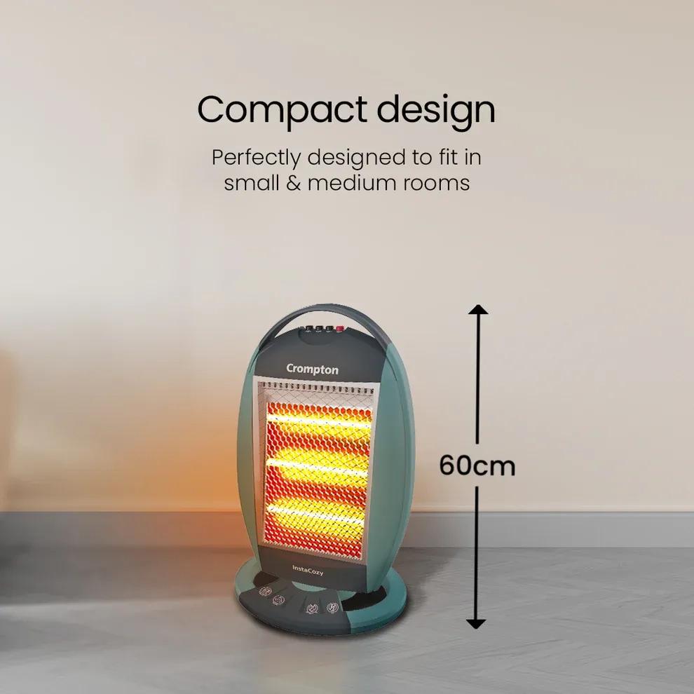 Crompton Insta Cozy 1200 W Halogen Room Heater 1