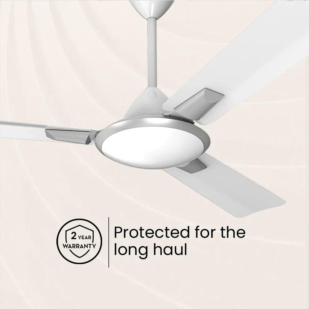 Crompton High Speed Aura | Ceiling Fan - New White 3