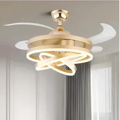 Glimmora Lustro Chandelier Ceiling Fan With Remote Control by Glimmora 19 4