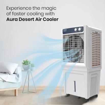 Crompton Aura Dac Air Cooler - 110-L by Crompton : Colours available: White, RoyalBlue 8 1
