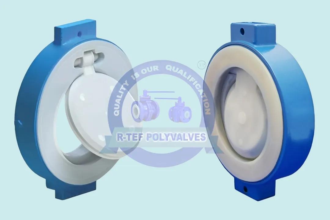 Rtef Polyvalves Lined Swing Check Valve (NRV) 1