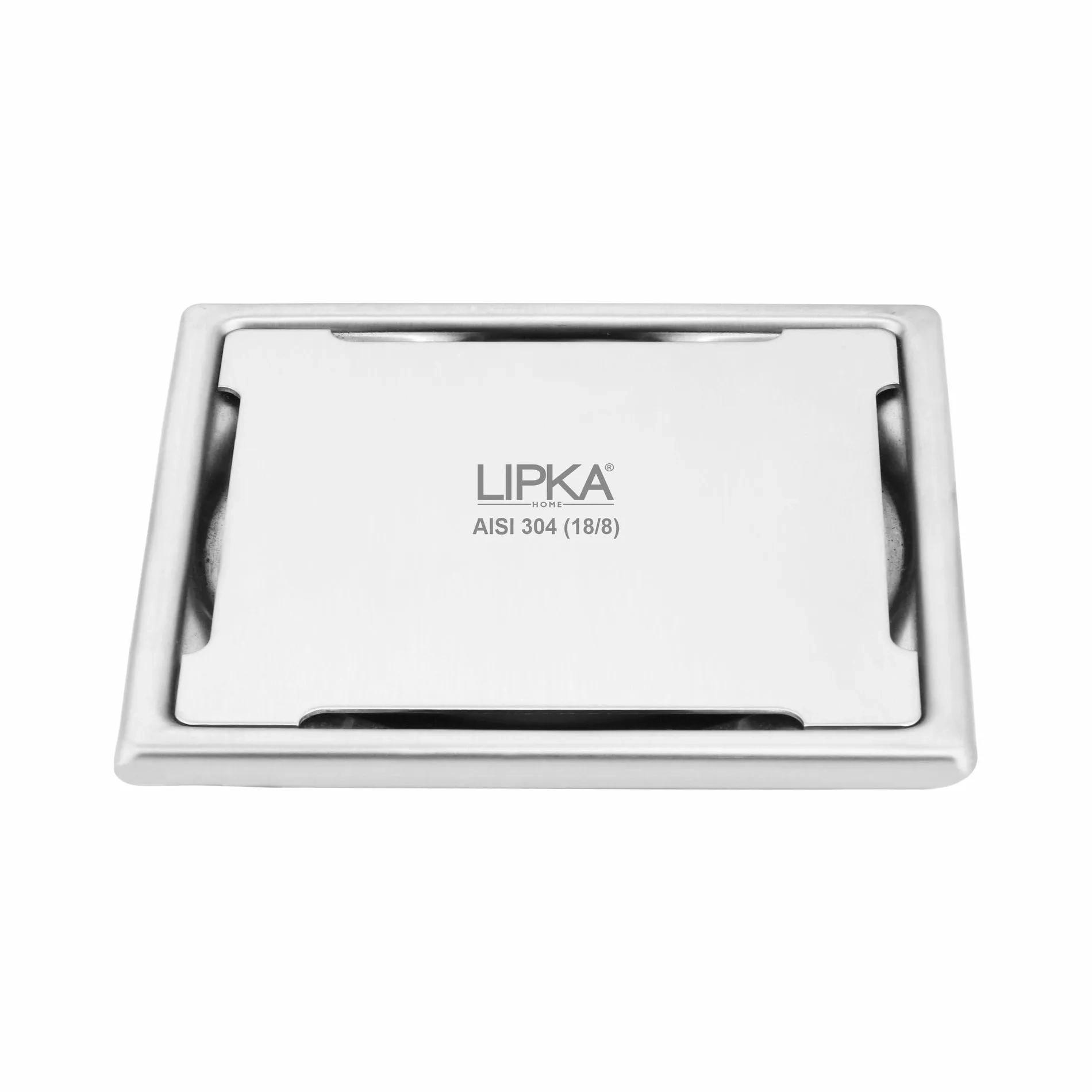Lipka Yellow Exclusive Square Floor Drain (5 x 5 Inches) 1