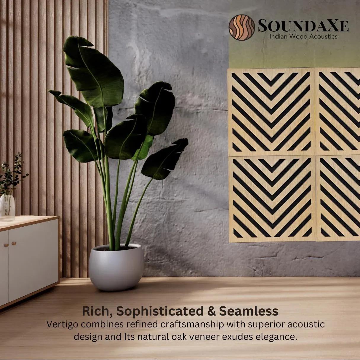 SoundaXe Vertigo Acoustic Panels Douglas Pine 3