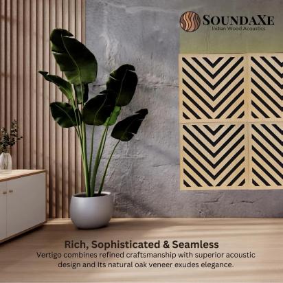 SoundaXe Vertigo Acoustic Panels Douglas Pine by MMT Acoustix 4 3