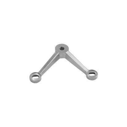 Ozone 2 Way Spider Without Fin 90° | Finish: Polished Stainless Steel by Ozone : Colours available: Silver