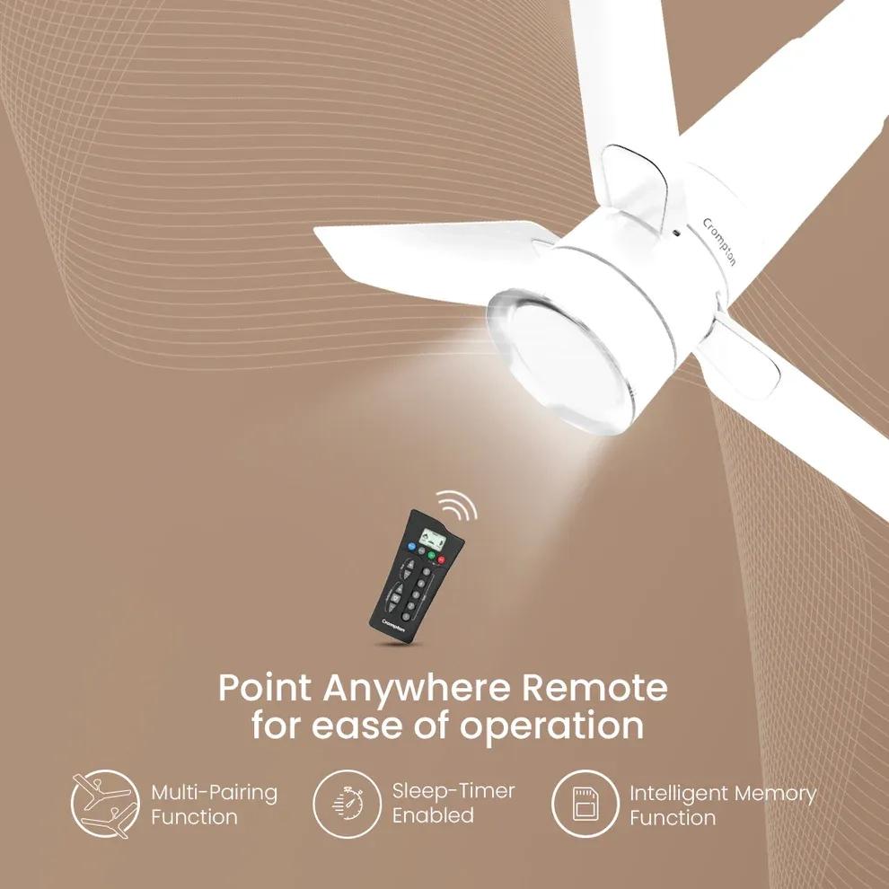 Crompton Energion Roverr Smart BLDC Ceiling Fan - Pristine White 2