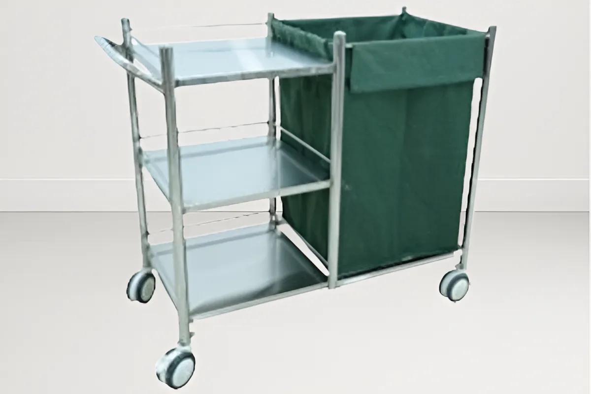 SI Surgical Hospital Linen trolley with bag - SIS 2024C