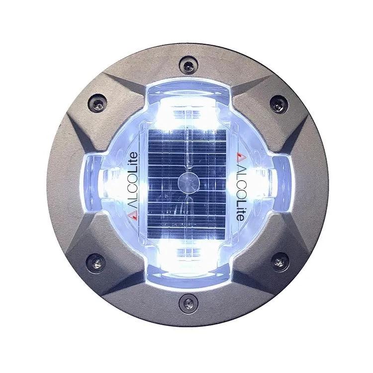 Alcolite Embedded Aluminum 360° Solar Road Studs AL - 200