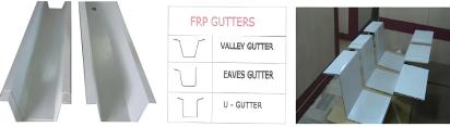 FRP Rain Water Gutter For Roofing by Roofclad 1 1