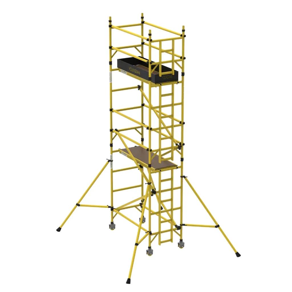 Youngman Fibreglass FRP Electrical Shockproof Scaffold Tower- XO FRP 3