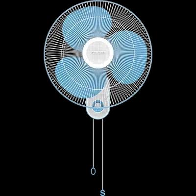 Polycab Aery Wall Fan - Sky Blue by Polycab : Colours available: SkyBlue