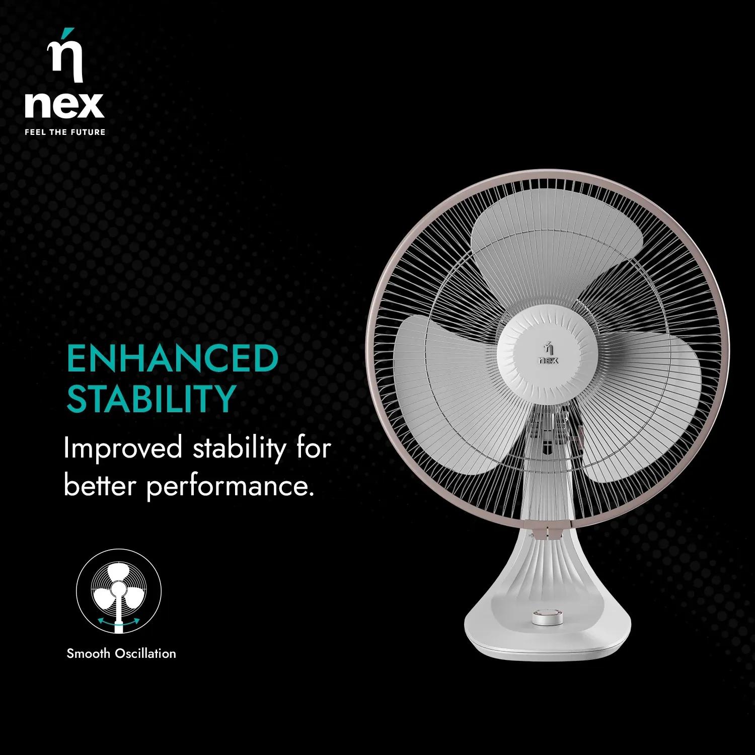 Bajaj NEX Glyde A5 Table - White 2