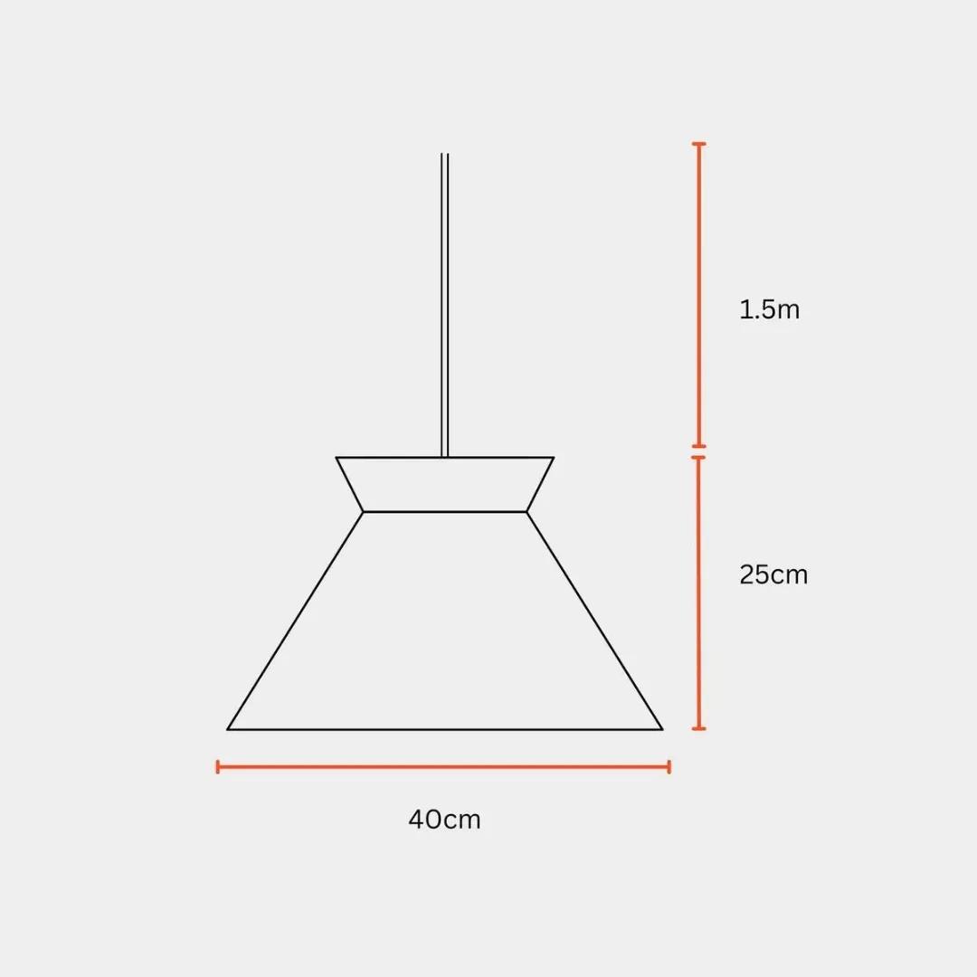 The Living Influence Ombre Pendant Lamp - Single Tier 3
