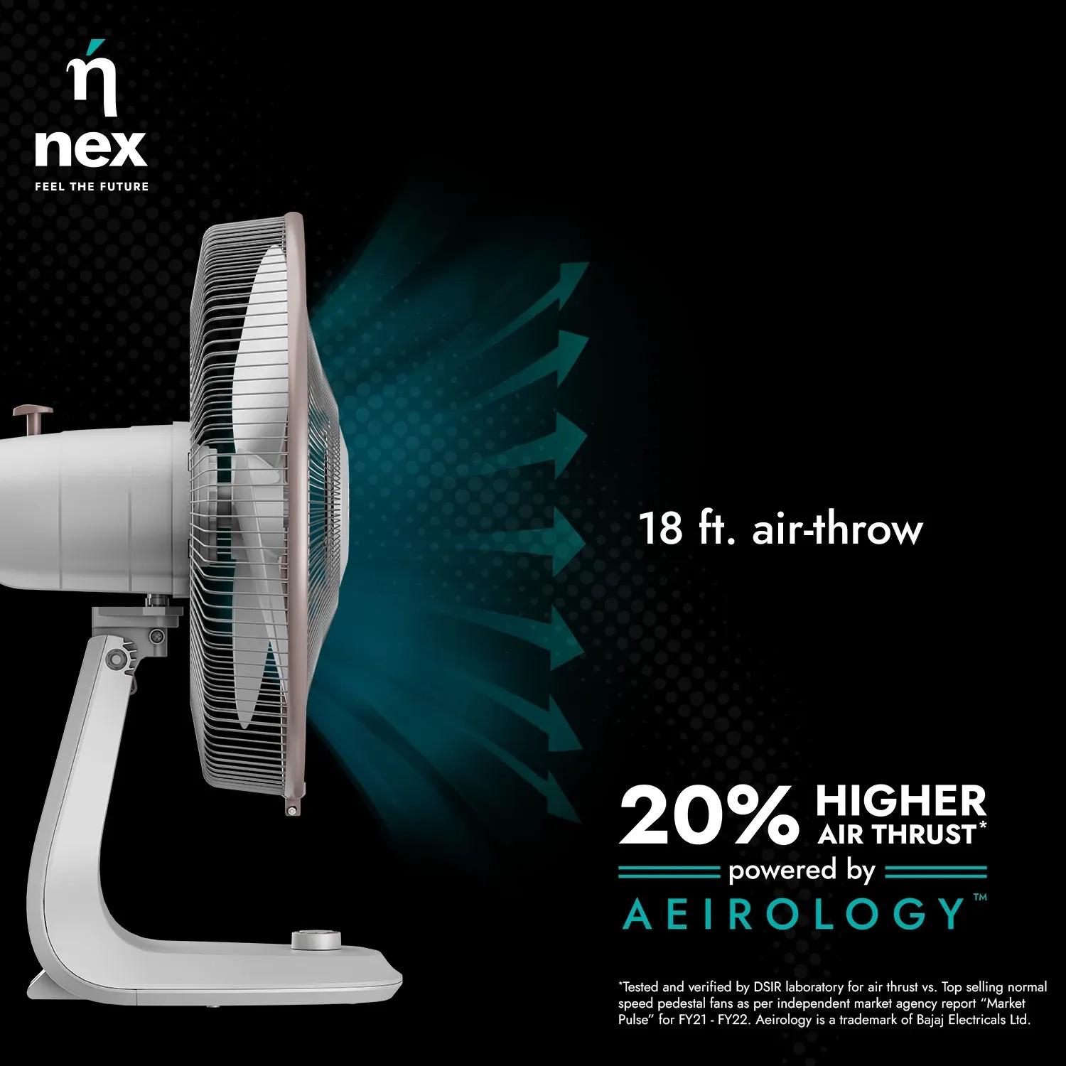 Bajaj NEX Glyde A5 Table - White 1