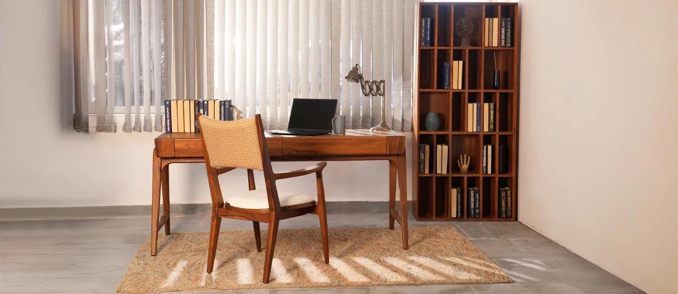 Alankaram Vinil - Beech Dining Chair without Armrest Sale 3