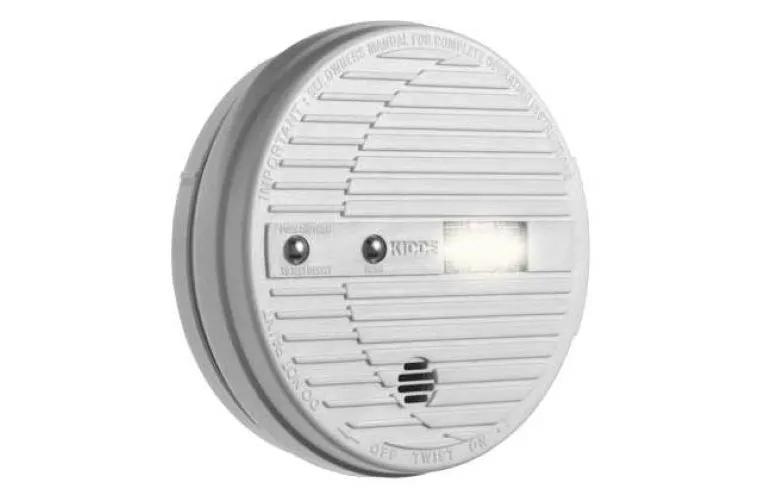 Ecofire Smoke Alarm with Hush Button and Safety Light