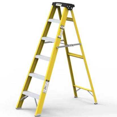 Youngman Y-Access FRP Fiberglass Single Sided Self Supporting Ladder 8310 by Y Equipment Services : Colours available: Yellow 11 3
