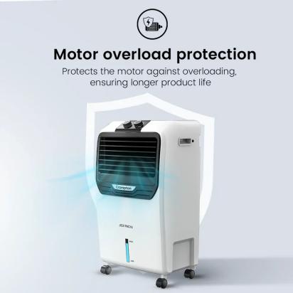 Crompton Jedi PAC Air Cooler - 16-L by Crompton : Colours available: Black, White 10 3