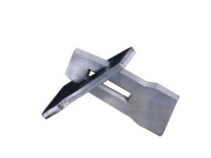 Prime Steeltech Wedged Clip by Prime Steeltech : Colours available: Silver