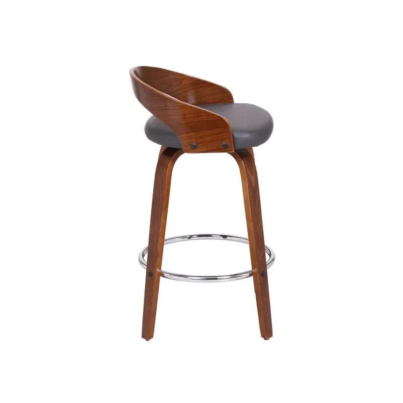 Wooden High Bar Stool 4